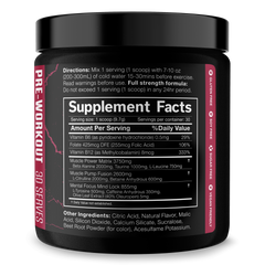 Pre Workout Fitness Energy Supplement