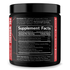 Pre Workout Fitness Energy Supplement