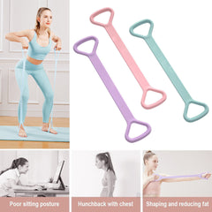 Yoga Resistance Band Arm Back Stretching Exercise