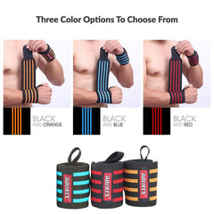Power Wrist Wraps Support for Strength Training