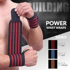 Power Wrist Wraps Support for Strength Training
