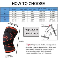 Sport Knee Sleeve Compression Support Men Fitness