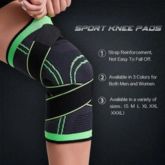 Sport Knee Sleeve Compression Support Men Fitness