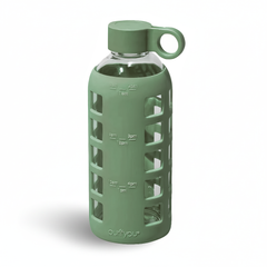 Glass Water Bottles Reusable Drinking Bottles