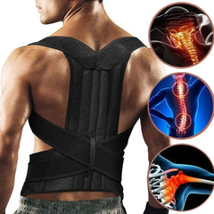 Adjustable Posture Corrector Low Back Shoulder Support