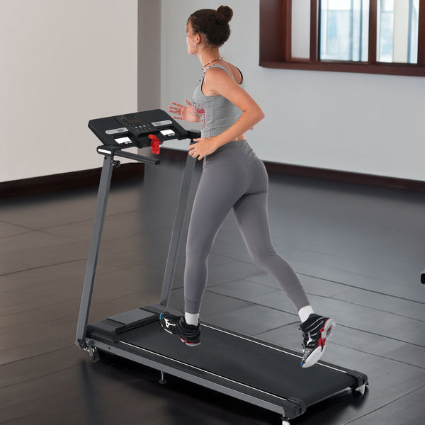 Folding Walking Pad Treadmill 2.5HP Incline Bluetooth