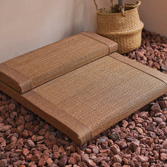 Natural Bamboo Fiber Round Zafu Meditation Cushion