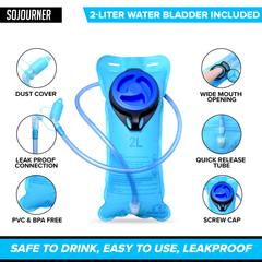 Medium Hydration Pack Backpack Water Storage Outdoor