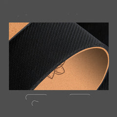 Cork Natural Rubber Non Slip Meditation Mat