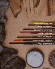 7 Chakra Incense Collection Aromatherapy Variety Set