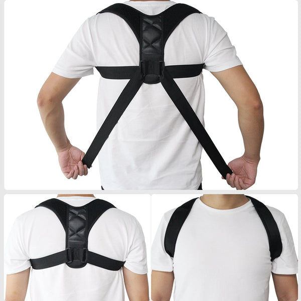Adjustable Back Posture Corrector Shoulder Lumbar Support