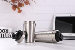 304 Stainless Steel Protein Shaker Bottle With Lid