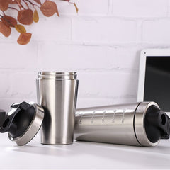 304 Stainless Steel Protein Shaker Bottle With Lid
