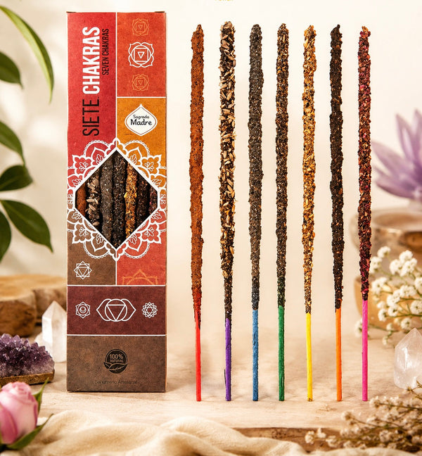 7 Chakra Incense Collection Aromatherapy Variety Set