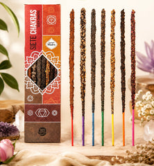 7 Chakra Incense Collection Aromatherapy Variety Set