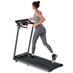 Folding Walking Pad Treadmill 2.5HP Incline Bluetooth