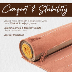 Organic Eco Friendly Cotton Yoga Mat