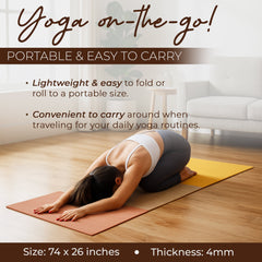 Organic Eco Friendly Cotton Yoga Mat