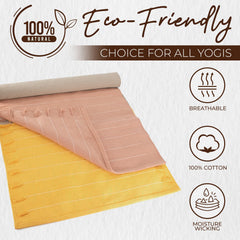 Organic Eco Friendly Cotton Yoga Mat