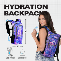 Medium Hydration Pack Backpack Water Storage Outdoor