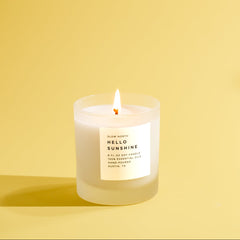 Hello Sunshine Grapefruit Geranium Lime Signature Candle