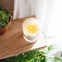 Hello Sunshine Grapefruit Geranium Lime Signature Candle