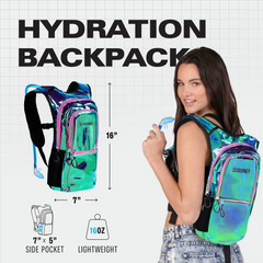 Medium Hydration Pack Backpack Water Storage Outdoor