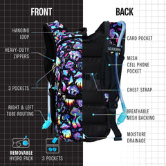 Medium Hydration Pack Backpack Water Storage Outdoor