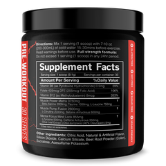 Pre Workout Fitness Energy Supplement