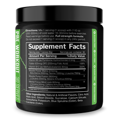 Pre Workout Fitness Energy Supplement