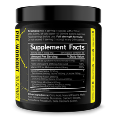 Pre Workout Fitness Energy Supplement