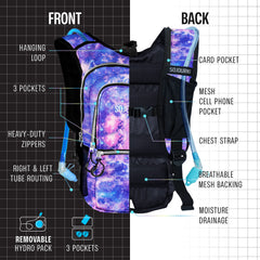 Medium Hydration Pack Backpack Water Storage Outdoor