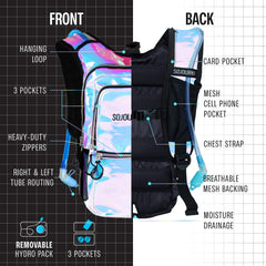 Medium Hydration Pack Backpack Water Storage Outdoor