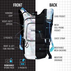 Medium Hydration Pack Backpack Water Storage Outdoor