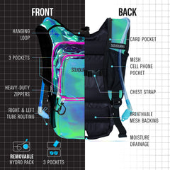 Medium Hydration Pack Backpack Water Storage Outdoor