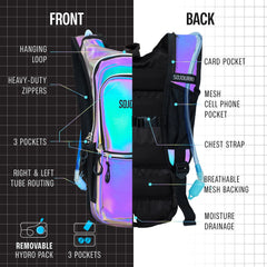 Medium Hydration Pack Backpack Water Storage Outdoor