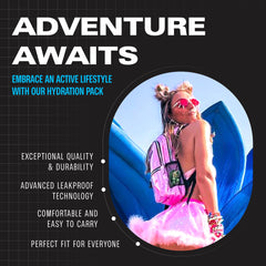Medium Hydration Pack Backpack Water Storage Outdoor