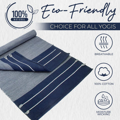 Organic Eco Friendly Cotton Yoga Mat