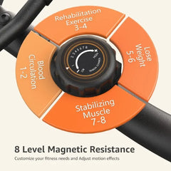 Recumbent Exercise Bike Magnetic Indoor Home Workout
