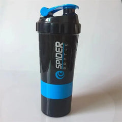 Protein Shaker Bottle 3 Layer Fitness Mixing