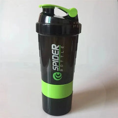 Protein Shaker Bottle 3 Layer Fitness Mixing