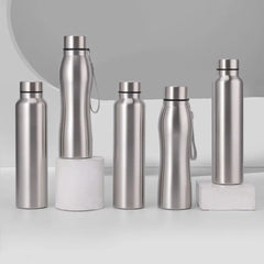 1000ml Stainless Steel Single Layer Sports Water Bottle