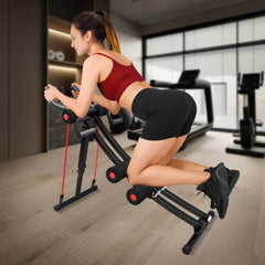 Foldable Ab Machine Core Trainer 440lbs