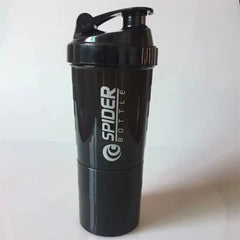 Protein Shaker Bottle 3 Layer Fitness Mixing