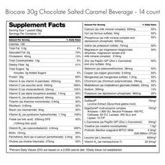 Biocare 30G Protein Chocolate Salted Caramel Beverage