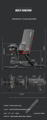 Multifunction Weightlifting Bench Home Abdominal Fitness Stool