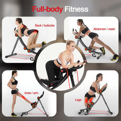 Foldable Ab Machine Core Trainer 440lbs