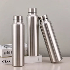 1000ml Stainless Steel Single Layer Sports Water Bottle