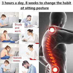 Adjustable Posture Corrector Low Back Shoulder Support