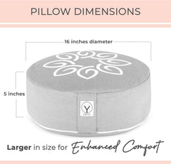 Premium Buckwheat Meditation Cushion for Comfortable Sitting